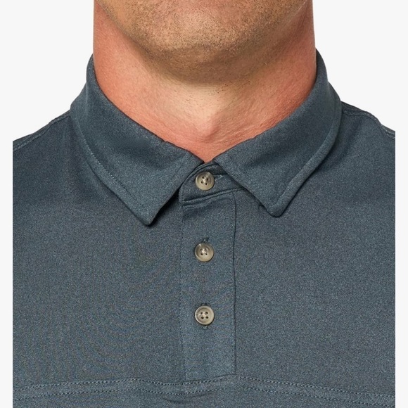 NWT UNIONBAY Men's Short Sleeve Tech Sanded Jersey Polo XXL - Picture 3 of 5